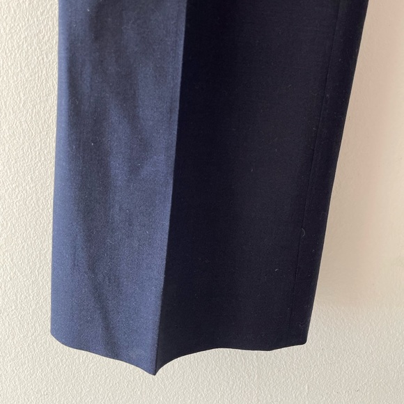 Banana Republic Martin fit Navy wool slacks | 6 - Picture 4 of 13